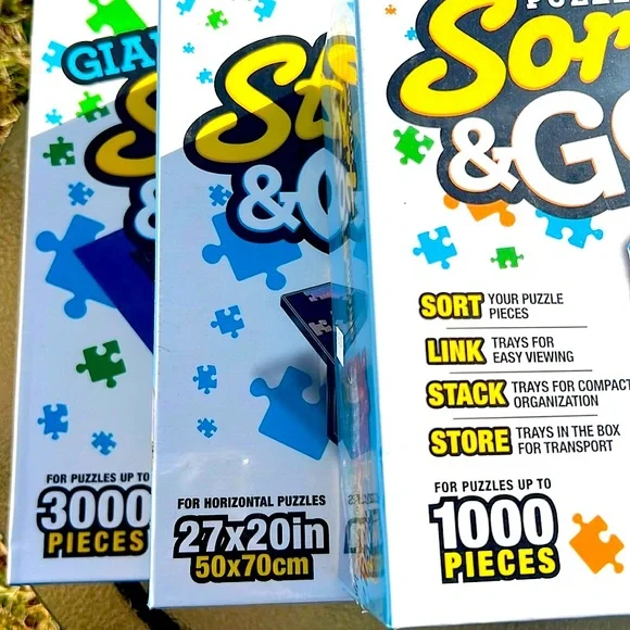 RAVENSBURGER ‘Stand/Show/Sort & Go’ Puzzle Accessory Trio - Set of 3